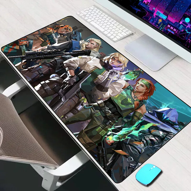 Valorant-大型ゲーミングマウスパッド,キーボードマッ - Pc Gaming Valorant のレビューと価格