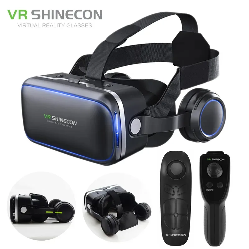 Vr shinecon-iOSおよびAndroid用のリモー - Vr Headset Pc のレビューと価格