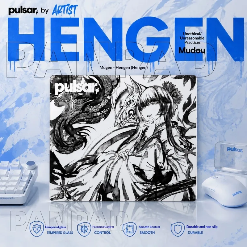 PAN Esports Meiy ガラスゲーミングマウスパッ - Pc Gaming Valorant のレビューと価格