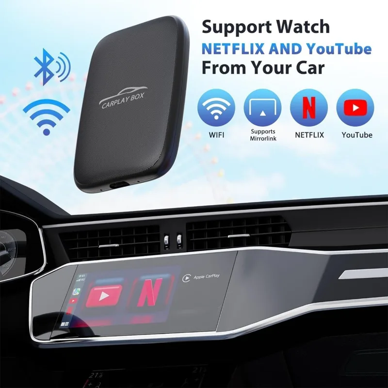 CarPlayアダプターをワイヤレスにアップグレード、iOS - Sound Card Usb のレビューと価格