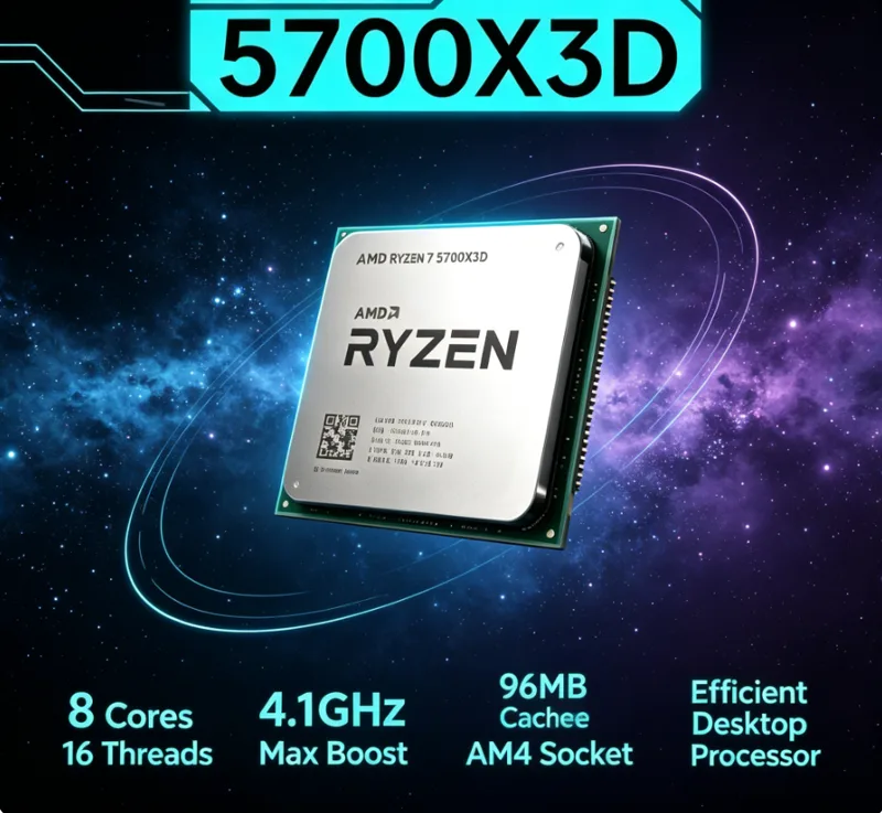 AMD Ryzen 7 5700X3D R7 5700X3D - Pc Gaming Ryzen 7 のレビューと価格