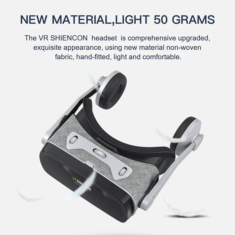 VR Shinecon Casque Viar 3D メガネ - Vr Headset Pc のレビューと価格