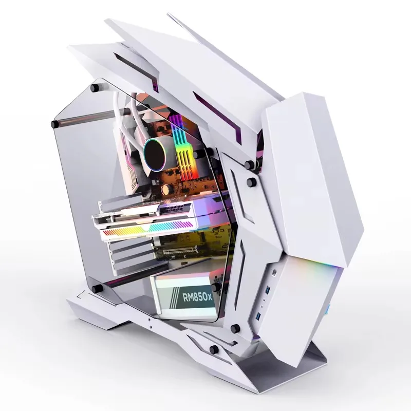 MOD-3 ミニ ホワイト RGB ミッドタワー ゲーミング - Pc Gaming Itx のレビューと価格