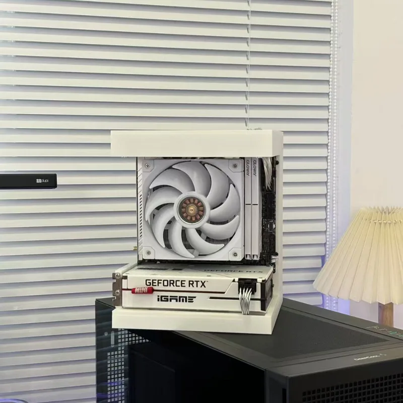 デスクトップシービュールームITXミニケース、17x17/1 - Pc Gaming Itx のレビューと価格