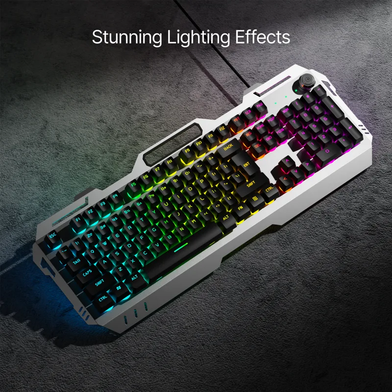EWEADN-サイレントゲーミングキーボード,104キー,L - Pc Gaming Keyboard のレビューと価格