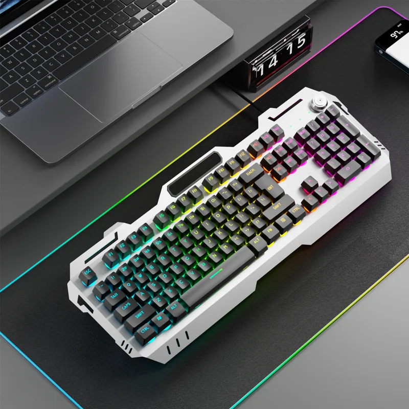 EWEADN-サイレントゲーミングキーボード,104キー,L - Pc Gaming Keyboard のレビューと価格